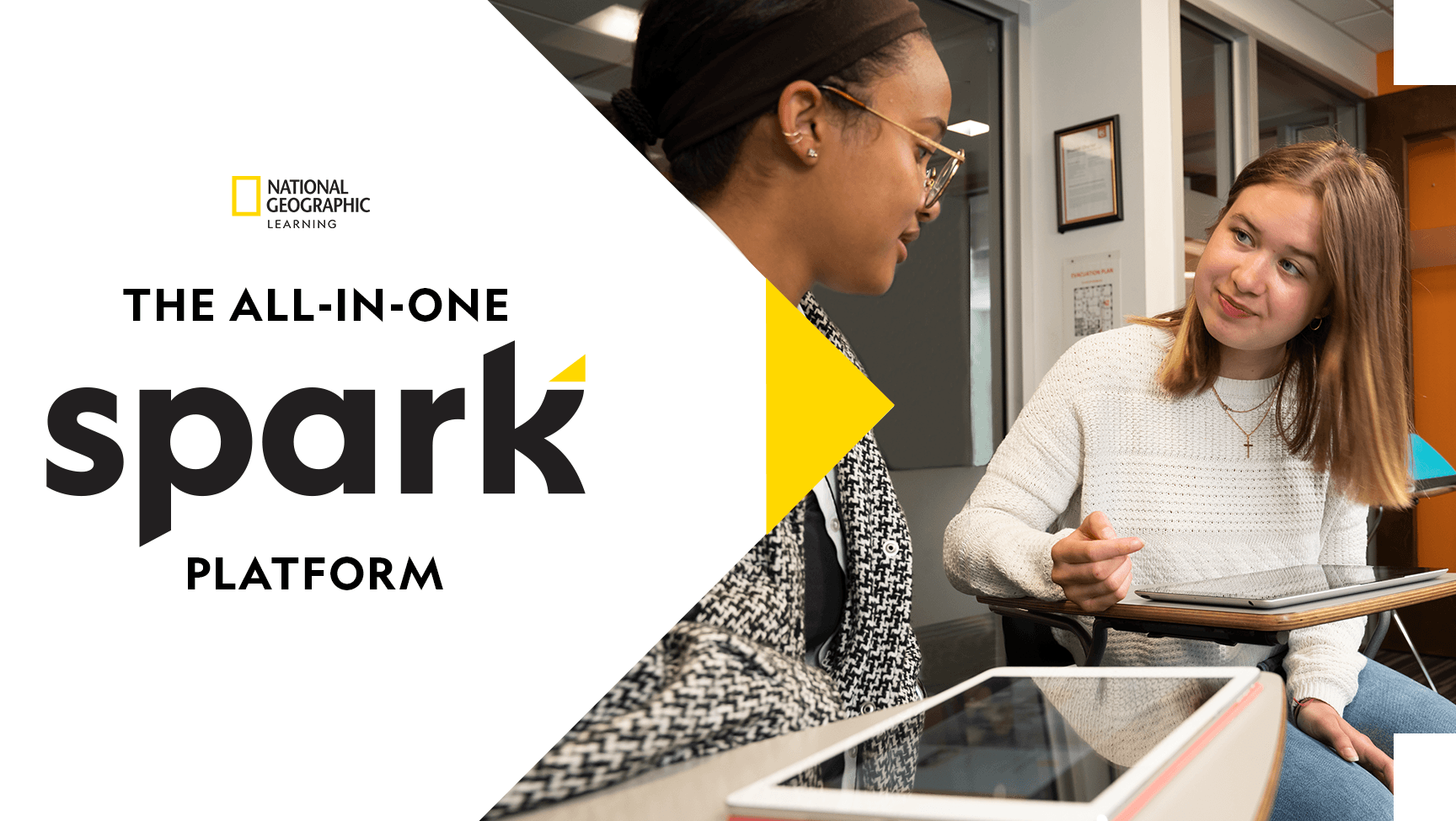  


Bring the world to the classroom and the classroom to life with the Spark platform — where you can prepare, teach and assess your classes all in one place.