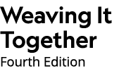 Weaving It Together Fourth Edition
