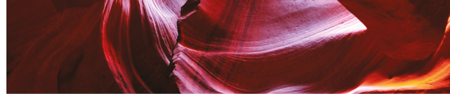 A woman explores Antelope Canyon in Utah 